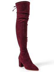 Becky Stretchy Thigh High Boots
