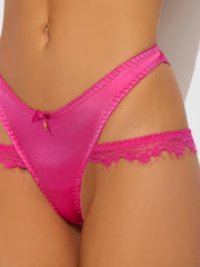 Neev Lace & Oilslick Strappy Back Tanga