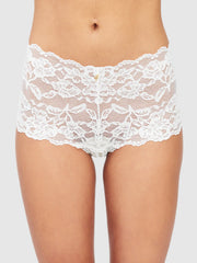 Mabel Crotchless Lace Up Back Cheeky