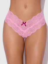 Lulu Lace V Front G-String