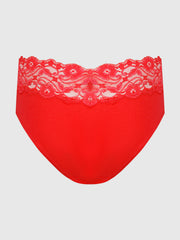 Bridget Cotton & Lace Hipster