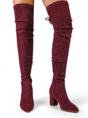 Becky Stretchy Thigh High Boots