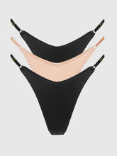 Rising Star Liquid Satin Thong 3 Pack