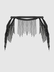 Lune Beaded Garter Belt
