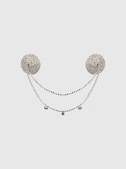 Ziggy Rhinestone Draped Cone Pasties