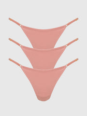 Bailey Stretch Cotton Bikini 3 Pack