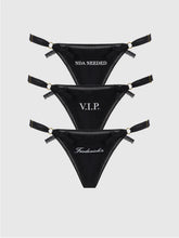 Frederick's Statement Cotton G-String 3 Pack