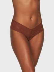 Emma Cotton & Lace Tanga
