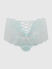 Mabel Crotchless Lace Up Back Cheeky