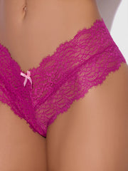 Lulu Lace V Front G-String