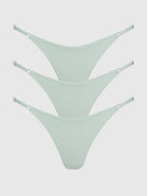 Bailey Stretch Cotton Thong 3 Pack