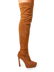 Jadore Stretchy Thigh High Boots