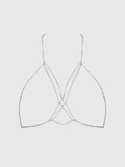 Ziggy Rhinestone X-Crossed Bustier