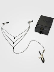 Rhinestone 3-Way Nipple & More Clamp