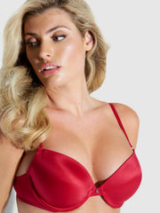 Hollywood Exxtreme Plunge Push Up Bra