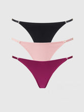 Bailey Stretch Cotton Thong 3 Pack