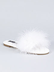Maxim Feather Flat Sandal