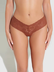 Emma Cotton & Lace Tanga