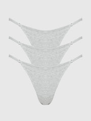 Bailey Stretch Cotton Bikini 3 Pack