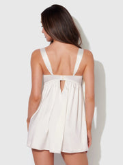 Petra Satin Open Cup Babydoll