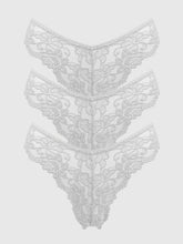 Jessica Lace Tanga 3 Pack