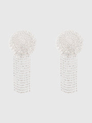 Intricate Rhinestone Fringe Pasties