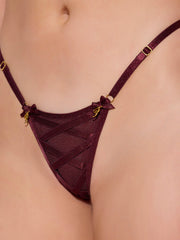 Petra Lattice Front Side Slider G-String