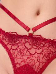 Melrose Embroidered Tanga