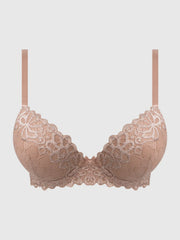 Amanda Lace Push Up Balconette Bra