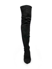 Gisele Stretchy Overknee Heeled Boots