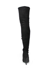 Gisele Stretchy Overknee Heeled Boots