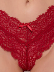 Lulu Lace V-Cheeky