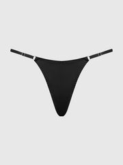 Rising Star Rhinestone Net Back G-String