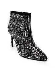 Izara Rhinestone Ankle Boots