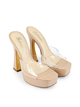 Elaina Platform Mule Heels