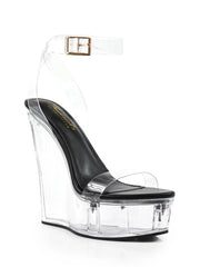 Crystal Wedge Sandal