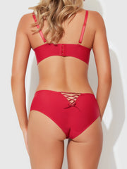 Natalia Micro Lace Up Back Hipster