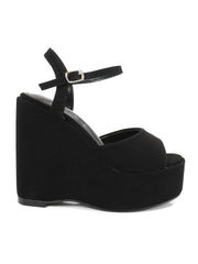 Tony Peep Toe Wedges