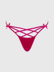 Petra Heart Open Back Bikini