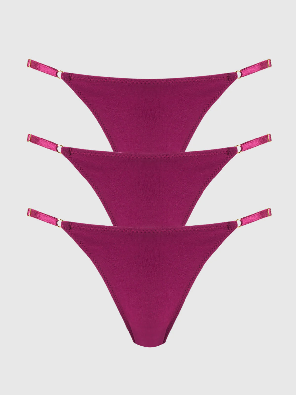 Bailey Stretch Cotton Bikini 3 Pack