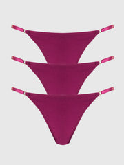 Bailey Stretch Cotton Bikini 3 Pack