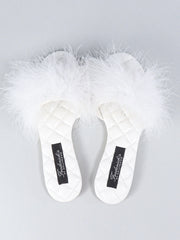 Maxim Feather Flat Sandal