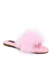 Maxim Feather Flat Sandal