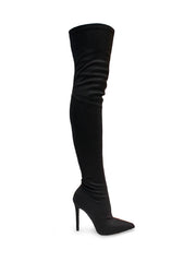 Gisele Stretchy Overknee Heeled Boots