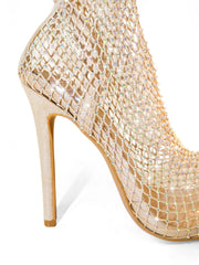 Sebrina Over The Knee Rhinestone Boots