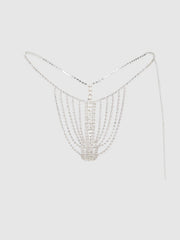Ziggy Rhinestone Vertical Thong