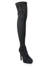 Jadore Stretchy Thigh High Boots