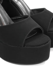 Tony Peep Toe Wedges