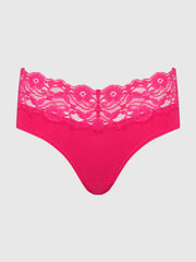 Bridget Cotton & Lace Hipster