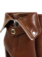 Yani Folded Ankle Boots